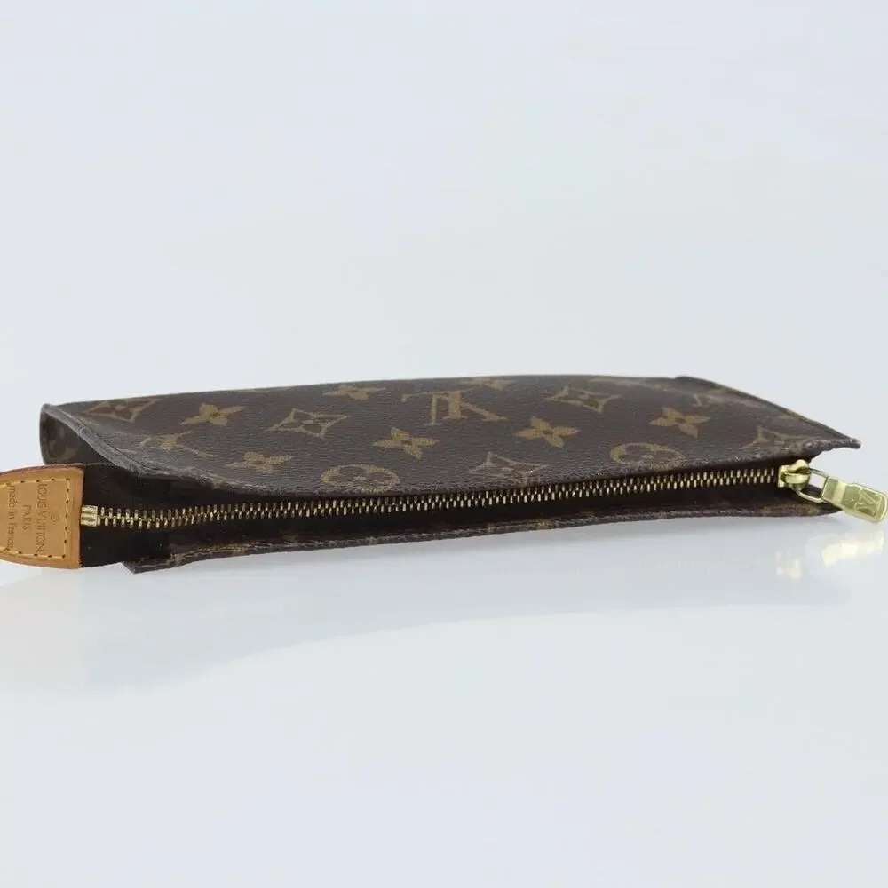 Louis Vuitton Monogram Bucket GM Accessory Pouch Brown